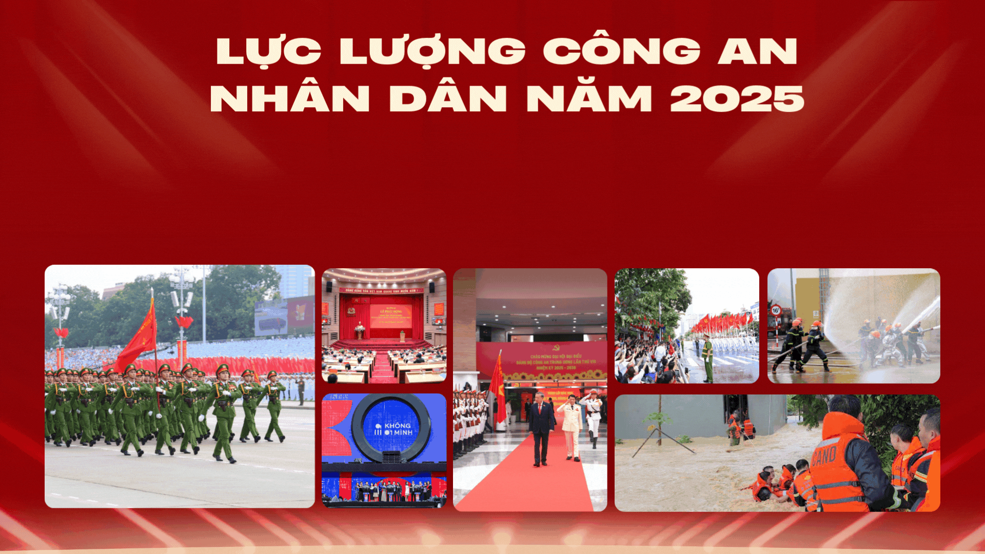 10 DẤU ẤN NỔI BẬT CỦA LỰC LƯỢNG CÔNG AN NHÂN DÂN NĂM 2025